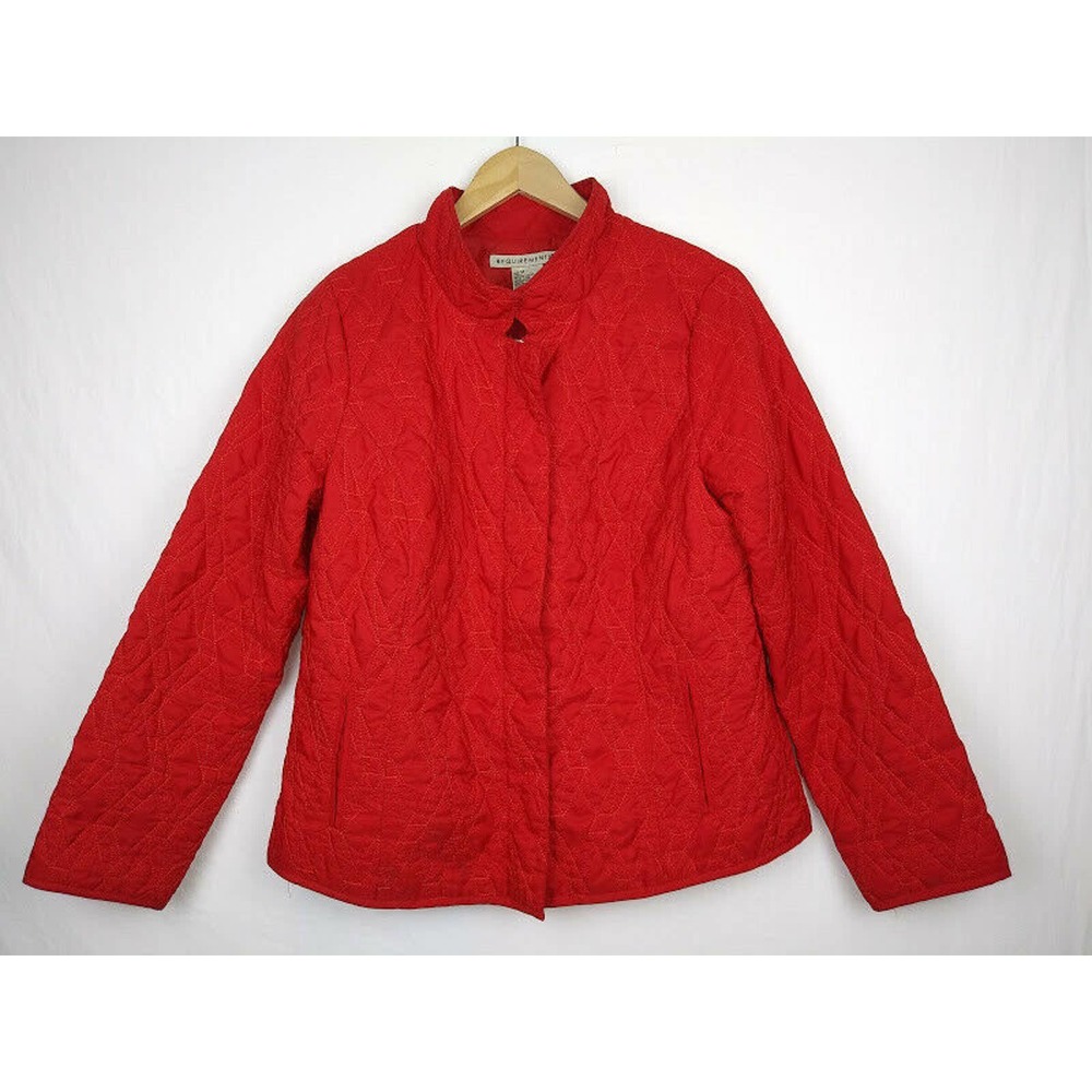 Requeriments Womens Jacket Medium RED